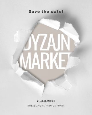 SAVE THE DATE! Ani o prázdninách neleníme a těšíme se na Vás opět v Praze na @dyzajnmarket Přijďte vyzkoušet pánské a...